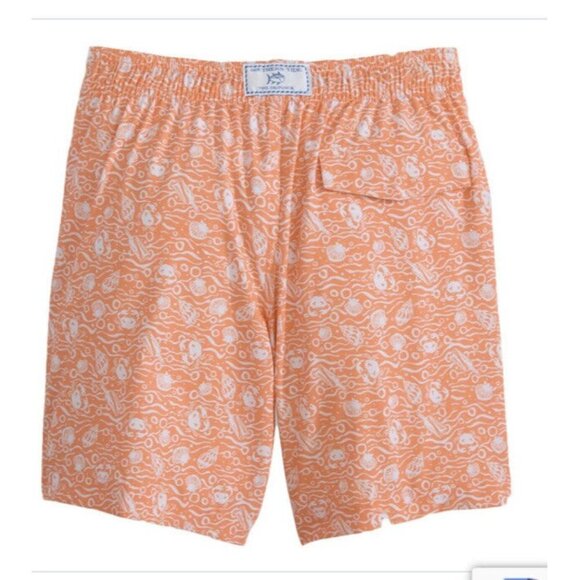 Southern Tide Youth Shell Of A Good Time Swim Trunk NWT XL/ 16 - Picture 2 of 7